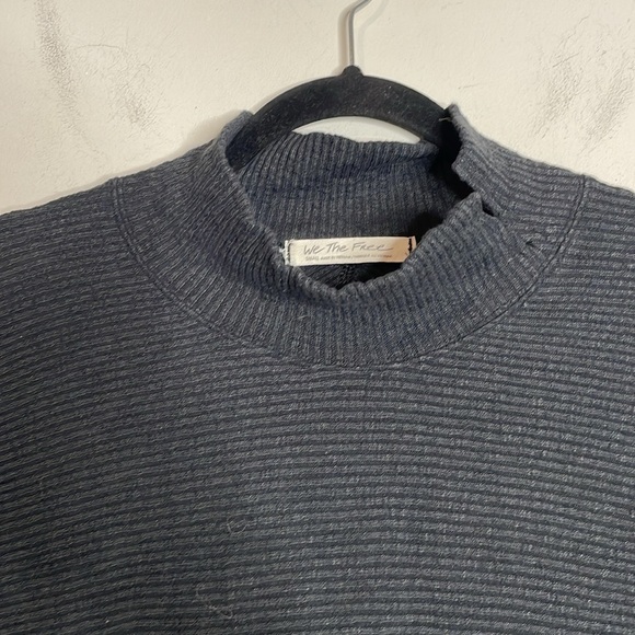 We The Free | Women’s Dark Grey Casey Tunic Ribbed Dress Size Small - Picture 3 of 8